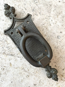10 5 Antique 1912 Victorian Bronze Torchiere Architectural Salvage Doorknocker