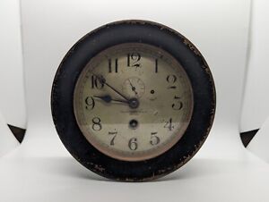 1912 Brass Chelsea 6 Ship S Bell Clock Matching Serials Certificate Of Origin