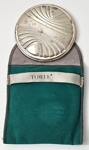 Sterling Silver Towle Mirror Compact