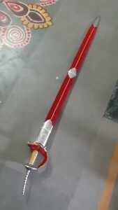 Maratha Sword With New Koftgari Art Design Strieght Blade And Red Velvet Cover