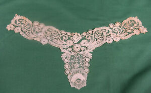 Duchess From Bruges Neckband Bobbin Lace And Point Of Gauze Of 19th