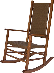 Hampton Rattan Rocking Chair Oak