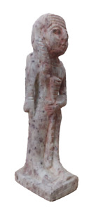 Vintage Ancient Egyptian Ushabti Antique Handmade Stone
