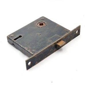 Vintage Mortise Lock Door Hardware Salvage Skeleton Keyhole No Key B432