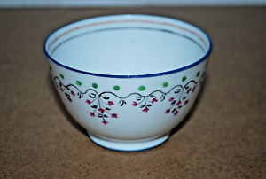18th Century Chinese Export Hand Painted Tea Bowl Cup Only