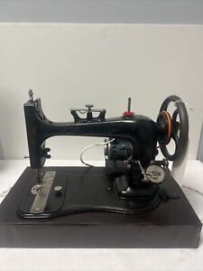 1874 Domestic Brand Cast Iron Sewing Machine It Runs 