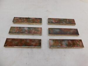 6 1890 S Fireplace Hearth Tiles 1 1 2 X 6 Ceramic Victorian Style Ornate