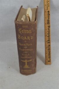 1872 Guide Board To Health Peace Competence Road To Old Age Original Quack