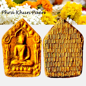Phra Khun Paen Lp Tim Buddha Takrut Amulet Sacred Objec Talismans Super Charms