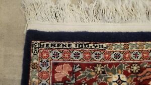 Hereke Turkey 100 Year Anniversary Rug Wool And Cotton Not Silk 