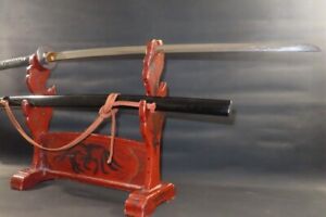 Long Katana Sword W Koshirae Kinmichi Edo 40 9 28 3 1 28kg