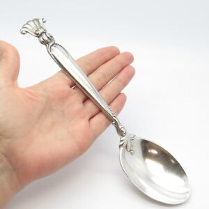 925 Sterling Silver Antique Wallace 1950 Romance Of The Sea Spoon