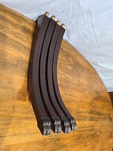 Set Of 4 Antique 16 Table Legs With Attached Brass Talon Claw Feet