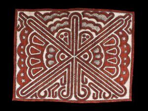 Tapa Painted Beaten Bark Popondetta Pacific Art Oceanic Art Papua New Guinea