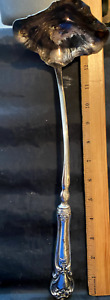 Sterling Silver Web Large 14 Punch Ladle With Sterling Handle Not Monogrammed