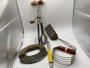 Vintage Kitchen Tools Lot Set Of 5