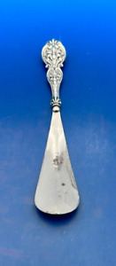 Vintage Sterling Silver Hollow Handle Shoe Horn