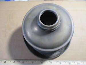 Old Vintage Large Brass Lantern Fuel Pot Part