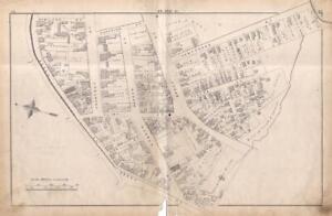 1874 G M Hopkins Atlas Of City Of Salem Massachusetts Map Of Salem Plate G