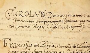 Document Promise Of Kidnapping Of Jurisdiction Of Ripoll Manuscript Xvi Xvii