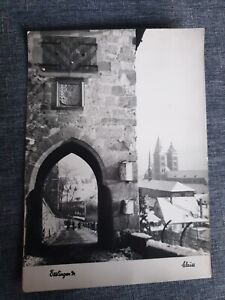 Esslingen Neckar City Gate 1956 Greeting Card Antique Postcard Old Postcard