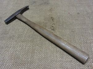 Vintage Tack Hammer Antique Old Forge Blacksmith Wood Hammers Iron Mallet 7068