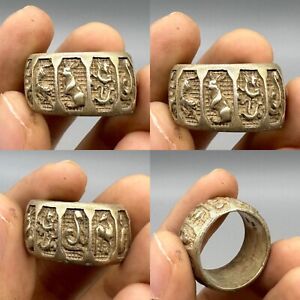 A Very Unique Chinese Calendar Ancient Tribal Unique Ring
