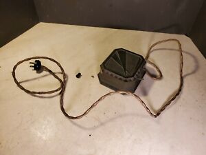 Antique Hotpoint Portable Receptacle Edison Electric Ge Appliance W Timer On Off
