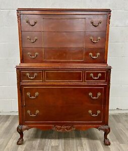 Vintage Chippendale Style Chest In Chest
