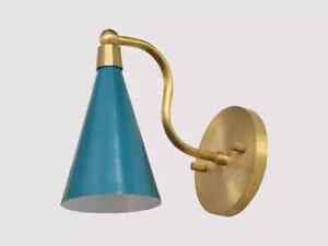 Brass Wall Sconce Colorful Modern Style Mid Century Handmade Wall Lamp Luminaire
