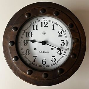 Incredible Functional Seth Thomas Ships Clock 1025 Sea Crest