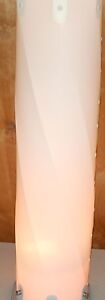 Fab Early 1990 S Mid Century Cylinder Table Lamp Changes Colors Tall Works