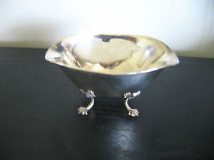 Birks Ellis Ryrie 1387 Footed Sterling Silver Sauce Boat Dish
