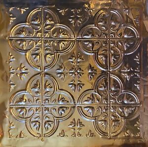 Two Authentic Copper Ceiling Tiles