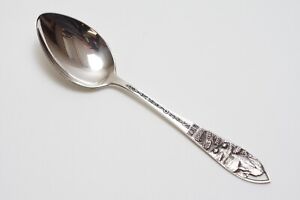 Zion National Park Sterling Silver Souvenir Demitasse Spoon