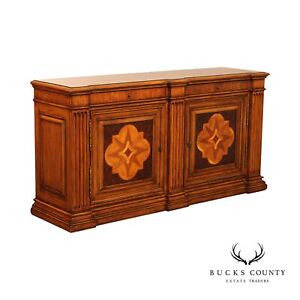 Ethan Allen Lombard Marquetry Inlaid Sideboard