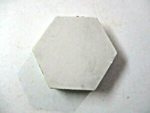 A E Tile Co Usa 2 1 32 Hexagon 6 Sided Matte Off White 1 Floor Tile Antique
