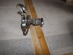 Vintage Taylor Drinking Water Fountain Head Chrome W Hook Up