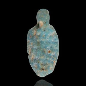 Ancient Egyptian Faience Grape Amulet Handmade Jewellery Archaeology Pendant