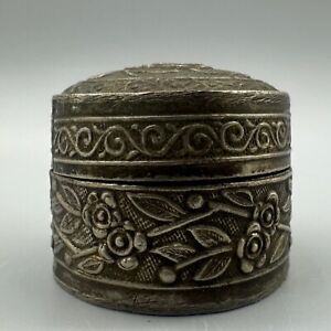 Rate Find Ancient Roman Jewelry Box With Rare Flower Designs 461