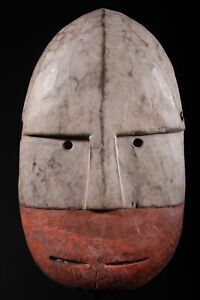 68 Antique Alaskan Native Inuit Mask With Certificate