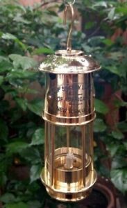 Handmade Vintage Kerosene Lamp Brass Finish Nautical Decorative Ship Lantern