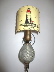 Antique Lighthouse Nautical Wall Sconce Lamp Light