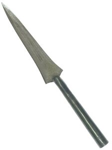 Damascus Steel Medieval Functional Viking Age Spearhead Replica Hand Forged
