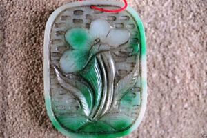 Jade035 Large Jade Pendant 108 Grams Size Is About 5 X 8 Cm