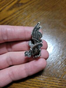 Vintage Sterling Silver Miniature Rooster Figurine