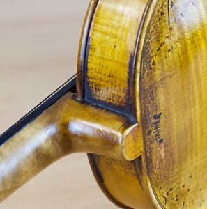 Old Vintage Violin 4 4 Geige Viola Cello Fiddle Label David Tecchler Nr 1933