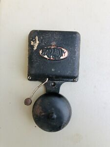 Antique Faraday Cast Iron Bell Fire School Alarm Lot 4