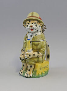 9941899 Porcelain Character Jug Collector S Mug Leopard In Safari Ernst Bohne