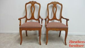 Ethan Allen Dining Room Arm Chairs French Country